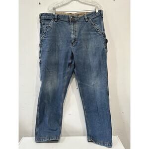 Duluth Trading Men's 38 X 30 Flex Ballroom Relaxed Fit Carpenter Jeans